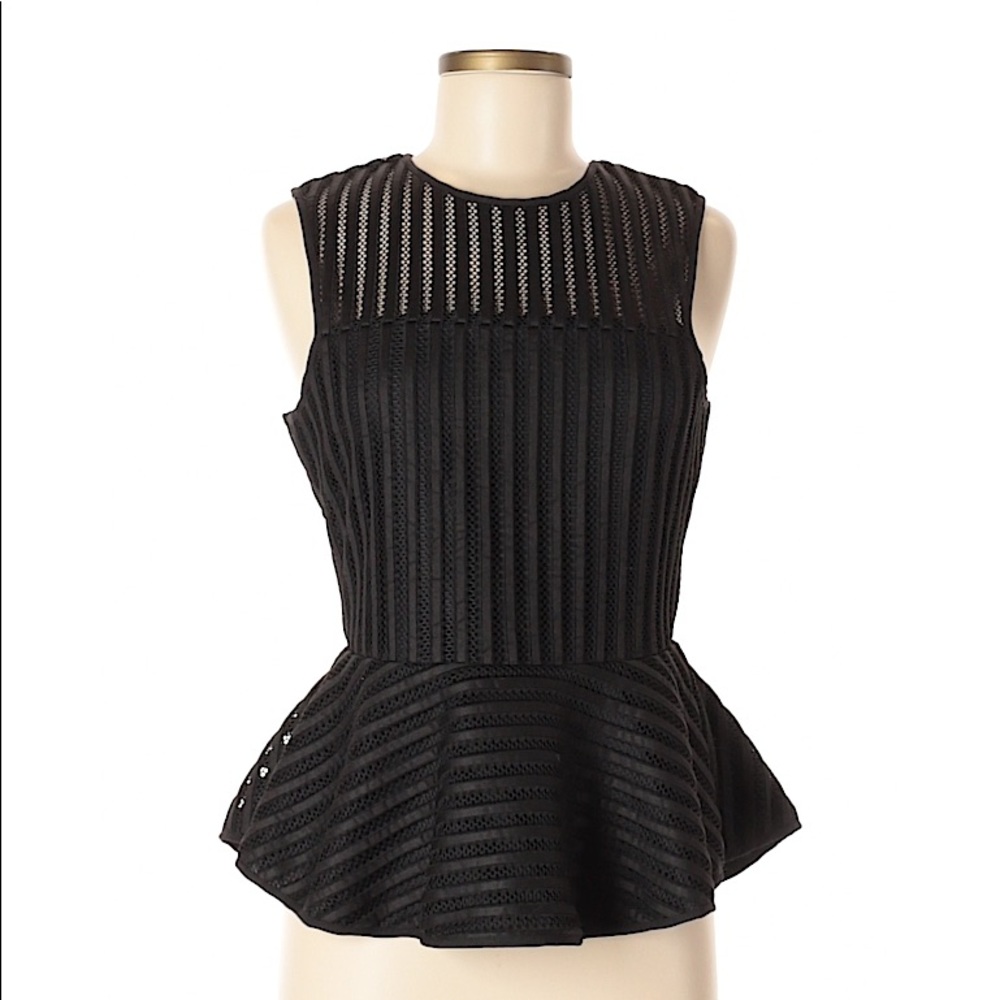 HD in Paris Black Sleeveless Top